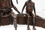 Parenthood Segment - Bronze Sculpture (Large) - Edition by artist David Goode - Wyecliffe Galleries
