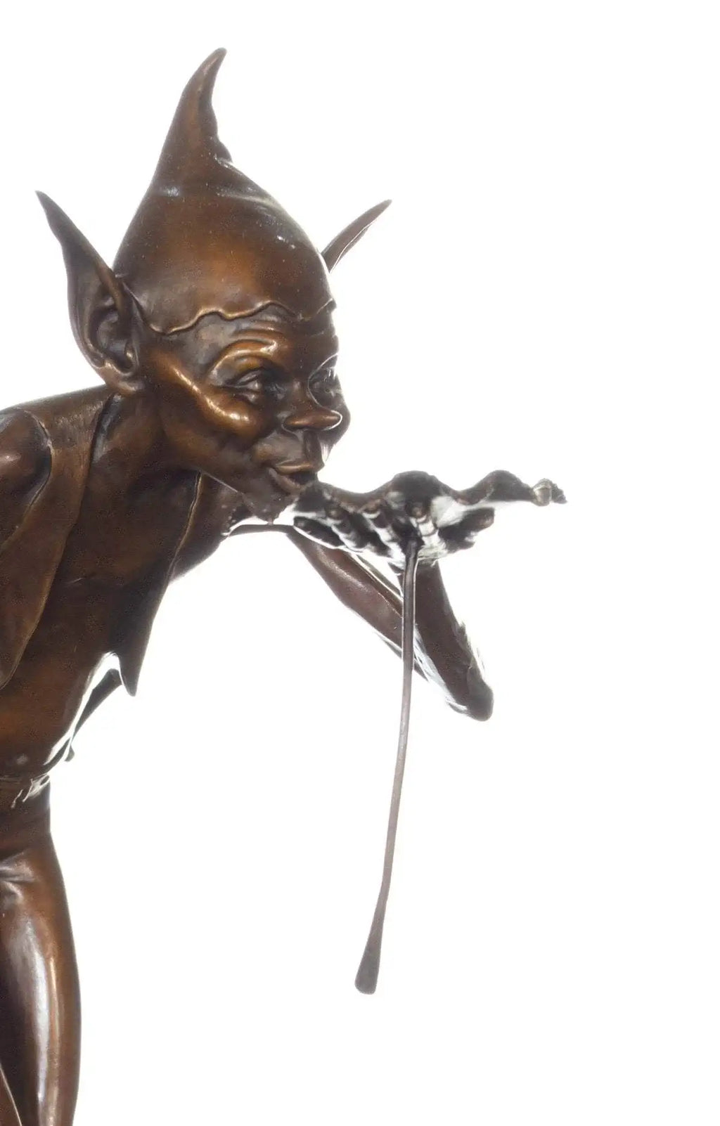 The Drinker - Bronze Sculpture (Miniature) - Edition by artist David Goode - Wyecliffe Galleries