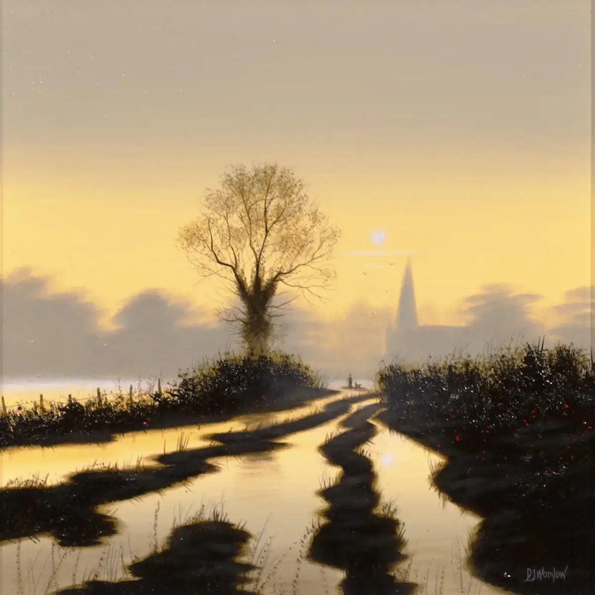 Home's Calling - Original - SOLD by artist David James Warilow - Wyecliffe Galleries