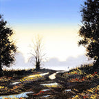 Meandering Down The River - Original - SOLD by artist David James Warilow - Wyecliffe Galleries