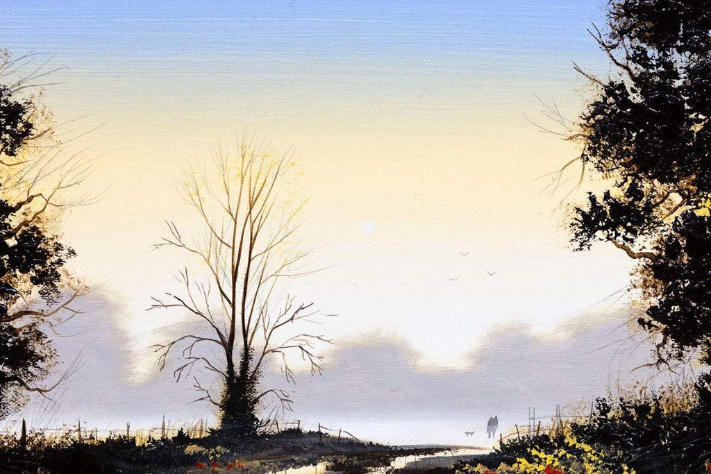 Meandering Down The River - Original - SOLD by artist David James Warilow - Wyecliffe Galleries