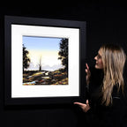 Meandering Down The River - Original - SOLD by artist David James Warilow - Wyecliffe Galleries