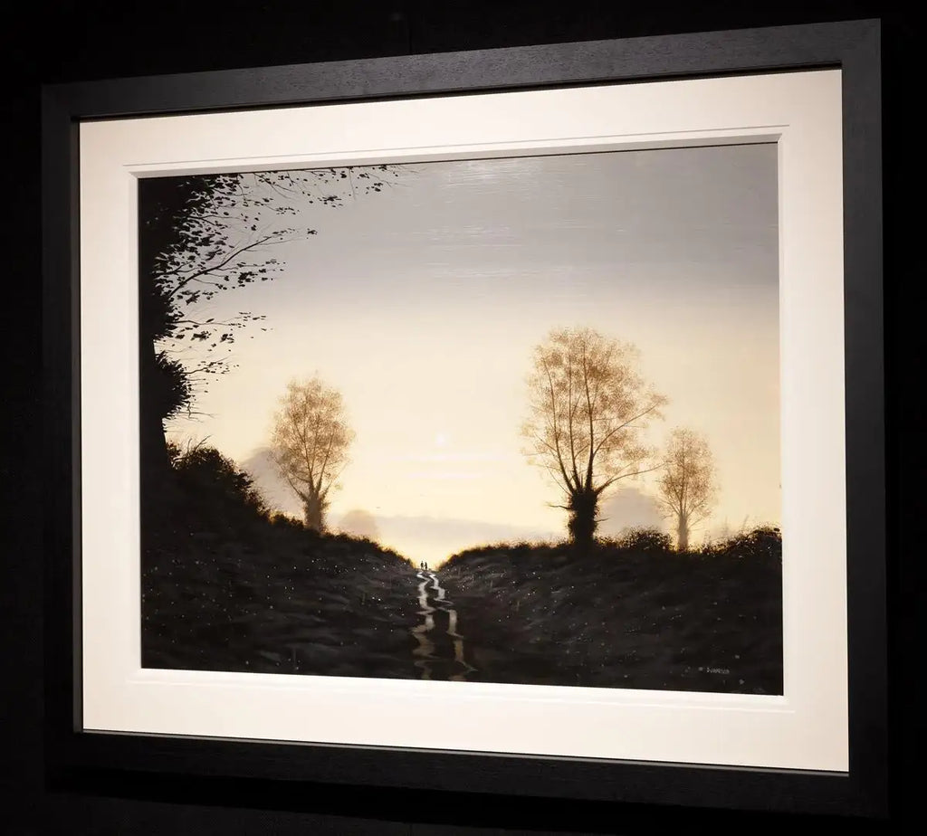 Misted Morning - Original - SOLD by artist David James Warilow - Wyecliffe Galleries