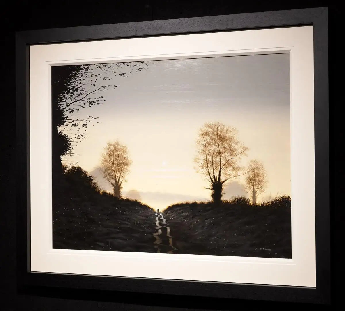 Misted Morning - Original - SOLD by artist David James Warilow - Wyecliffe Galleries