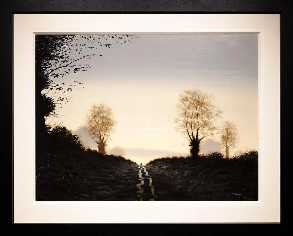 Misted Morning - Original - SOLD by artist David James Warilow - Wyecliffe Galleries