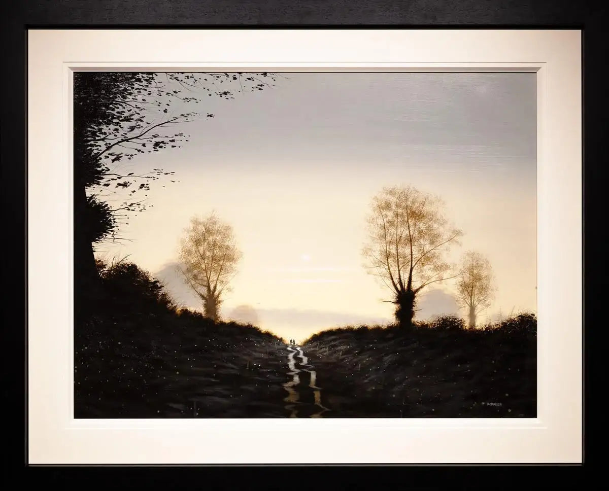 Misted Morning - Original - SOLD by artist David James Warilow - Wyecliffe Galleries