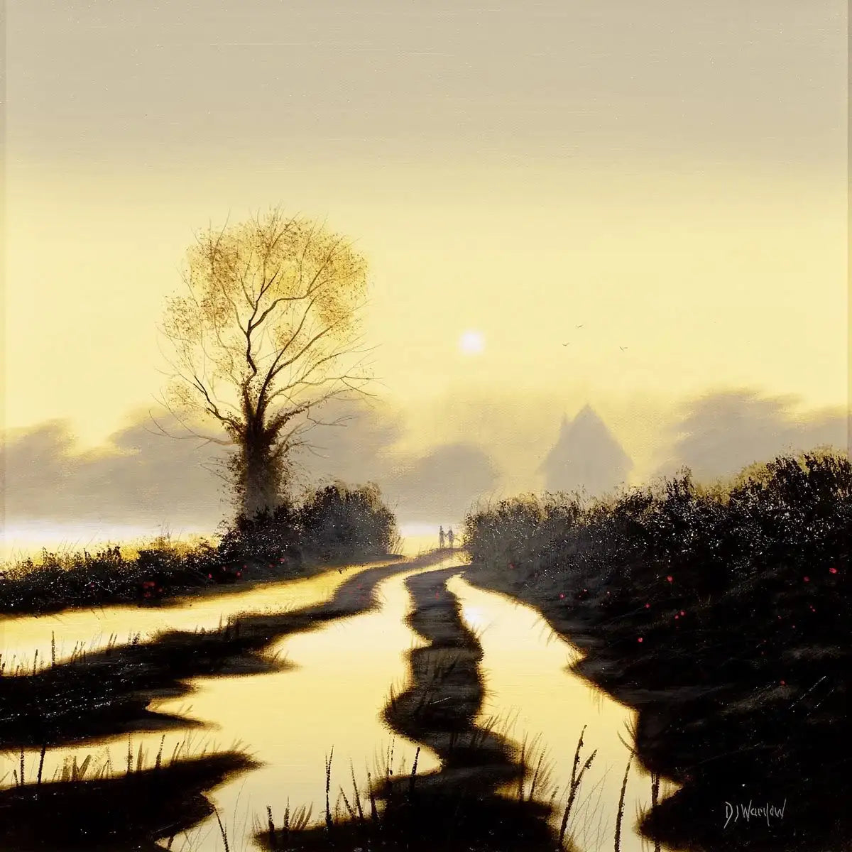 The Way Home - Original - SOLD by artist David James Warilow - Wyecliffe Galleries