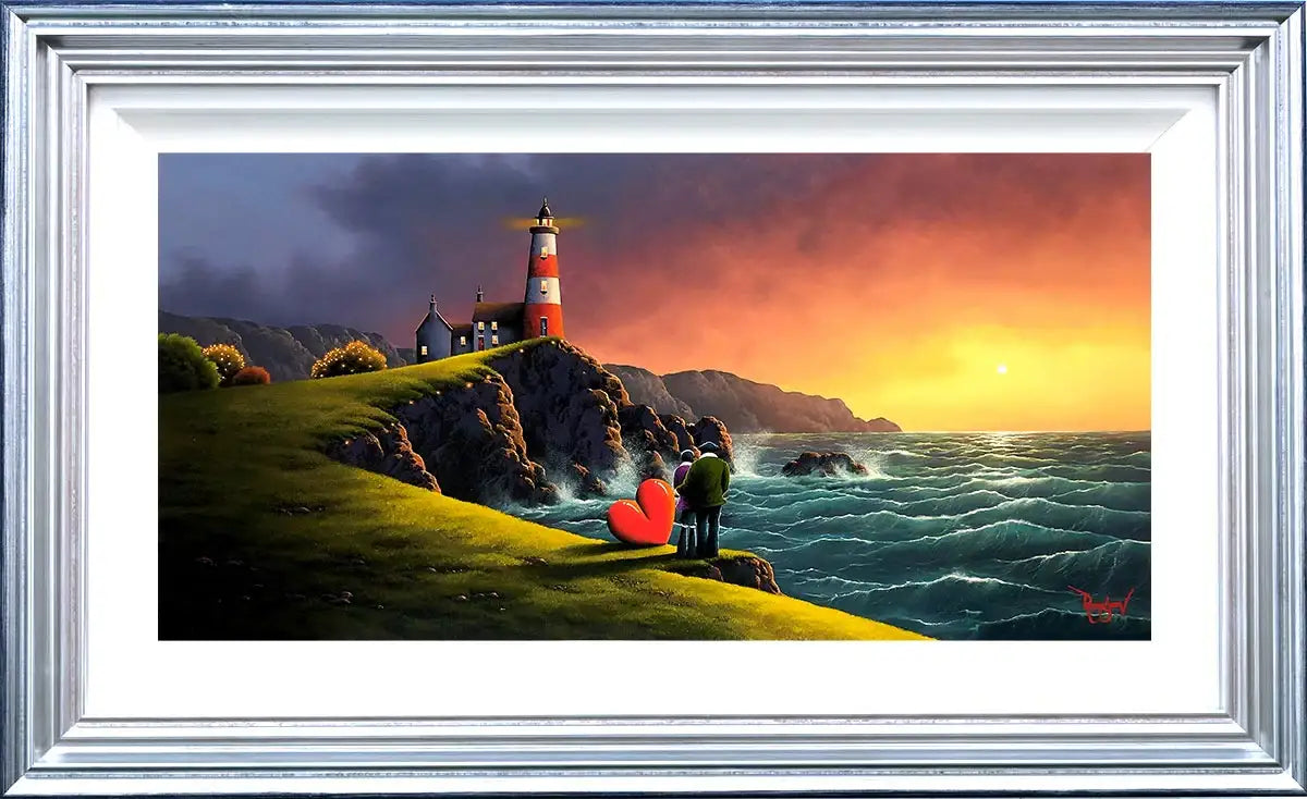 A Beacon of Hope - Original - SOLD by artist David Renshaw - Wyecliffe Galleries