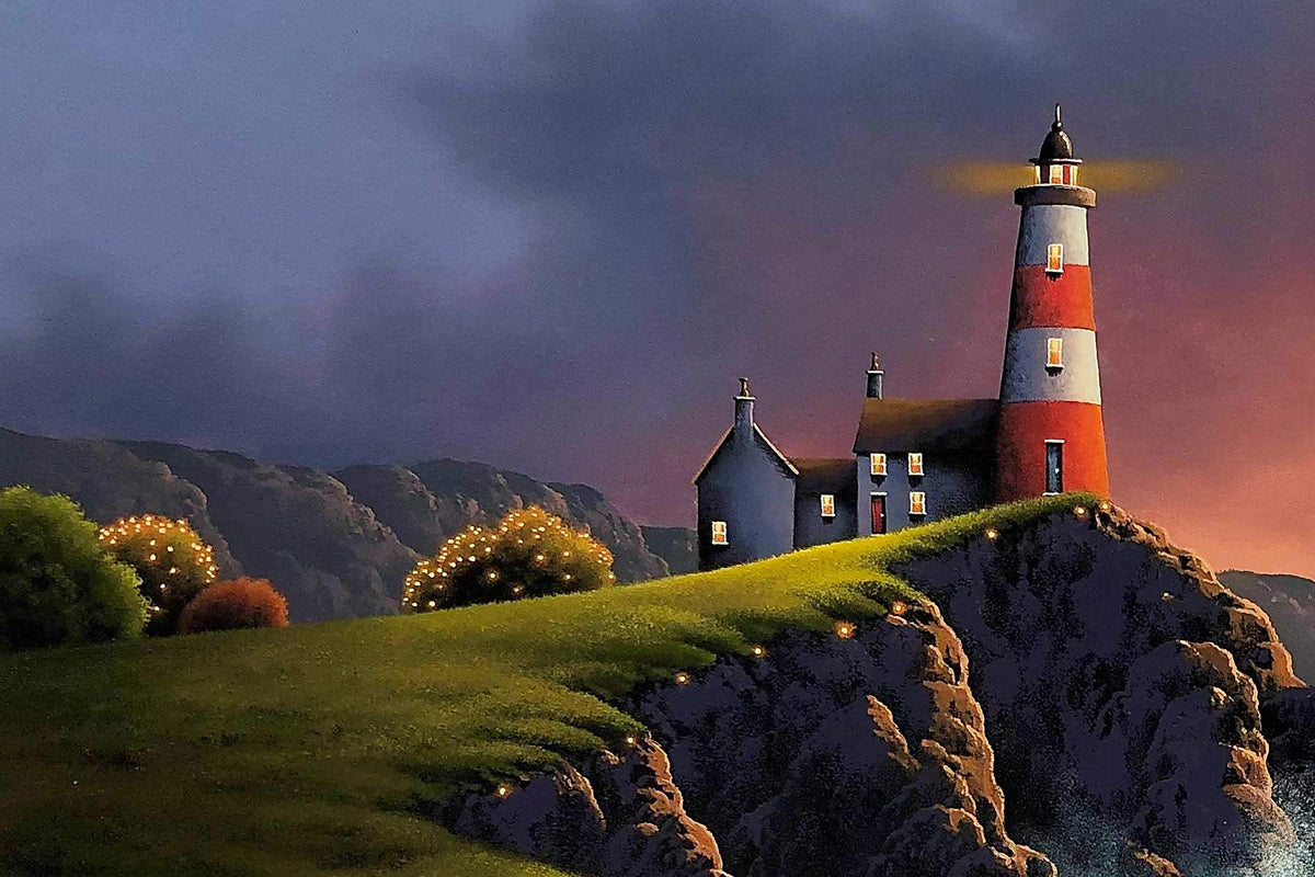 A Beacon of Hope - Original - SOLD by artist David Renshaw - Wyecliffe Galleries