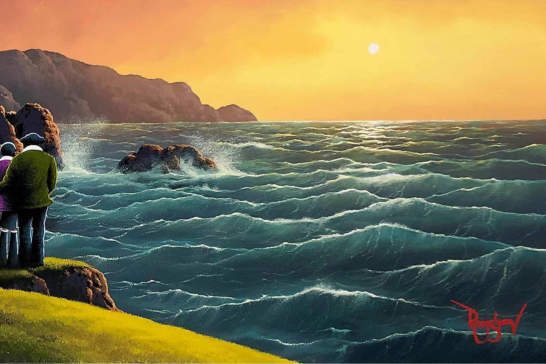 A Beacon of Hope - Original - SOLD by artist David Renshaw - Wyecliffe Galleries