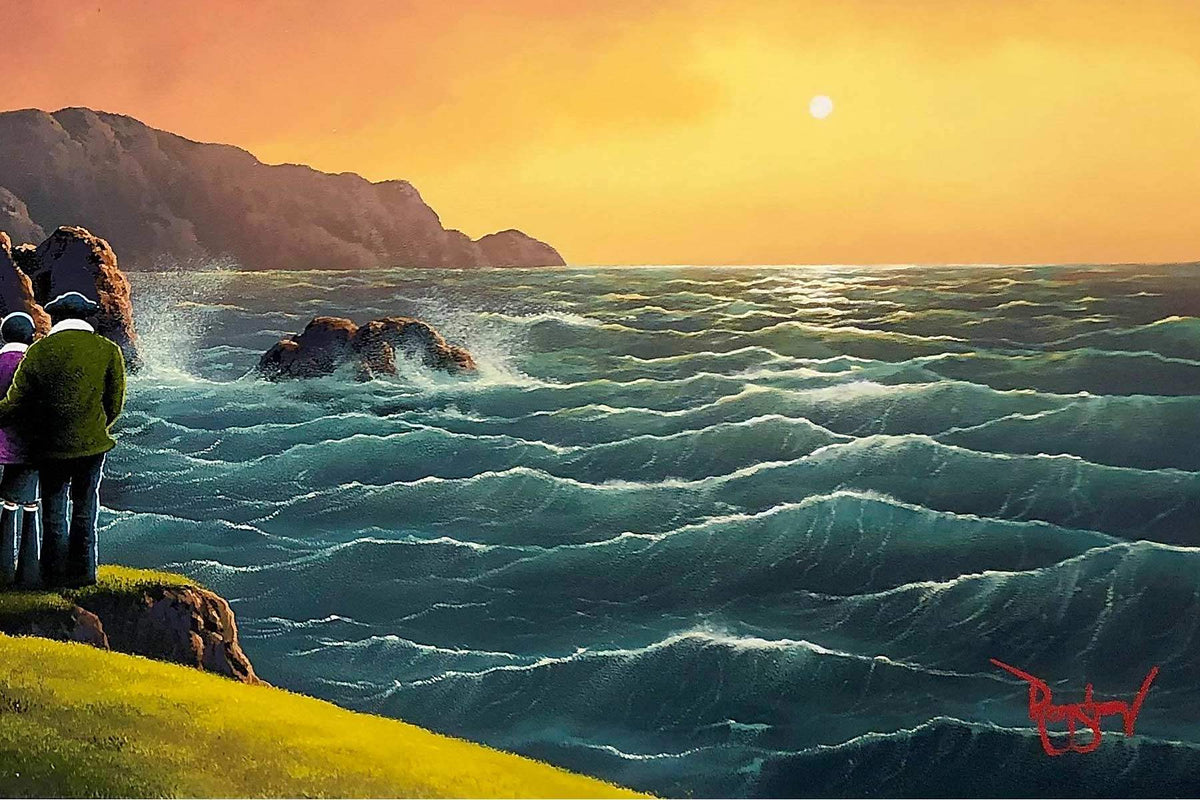A Beacon of Hope - Original - SOLD by artist David Renshaw - Wyecliffe Galleries