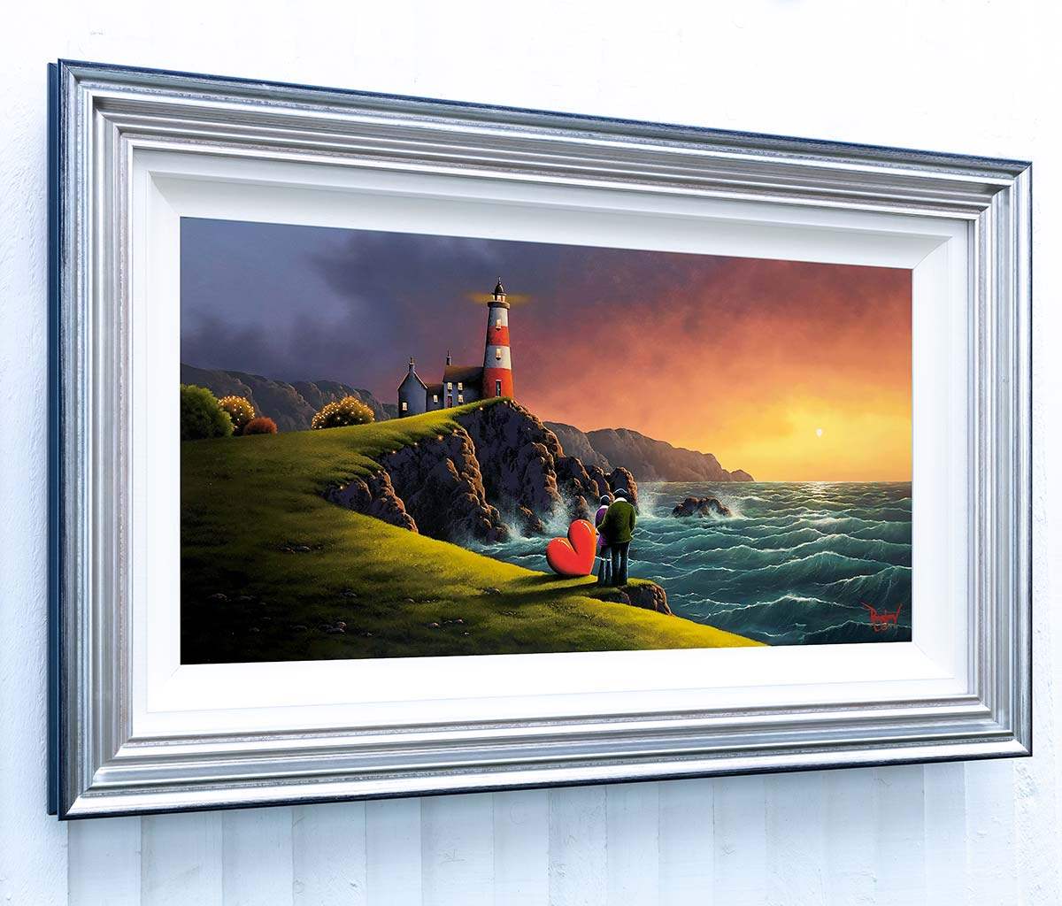 A Beacon of Hope - Original - SOLD by artist David Renshaw - Wyecliffe Galleries
