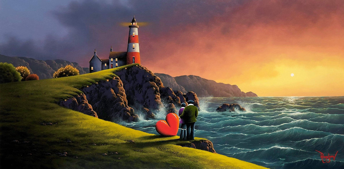 A Beacon of Hope - Original - SOLD by artist David Renshaw - Wyecliffe Galleries