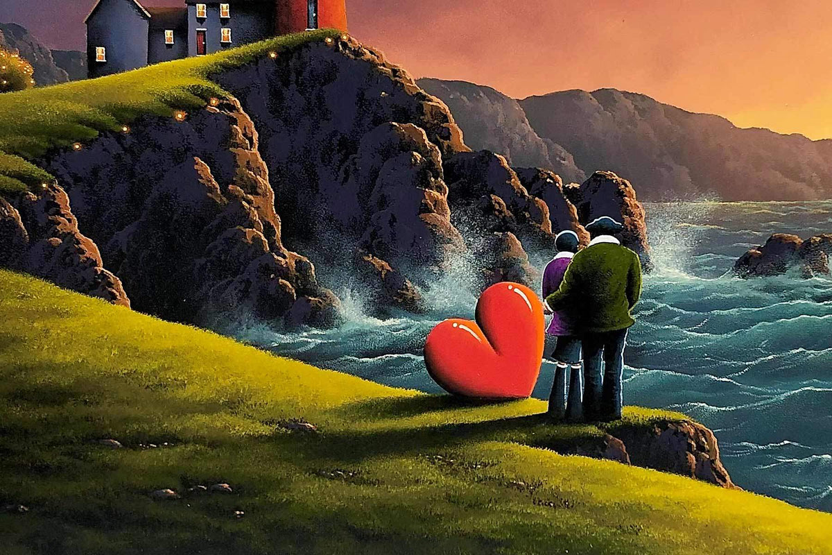 A Beacon of Hope - Original - SOLD by artist David Renshaw - Wyecliffe Galleries