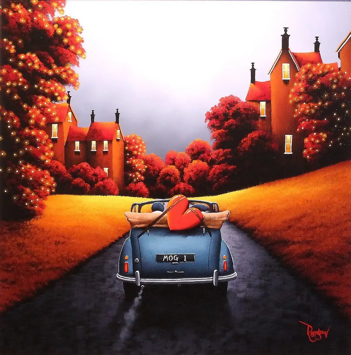 A Day Out - SOLD by artist David Renshaw - Wyecliffe Galleries