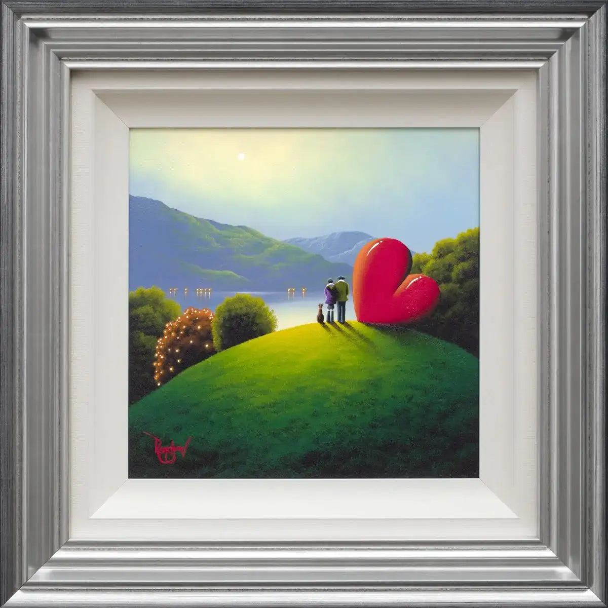 A Distant Dream - Original - SOLD by artist David Renshaw - Wyecliffe Galleries