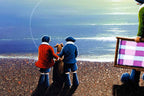 A Family Day Out - Original - SOLD by artist David Renshaw - Wyecliffe Galleries