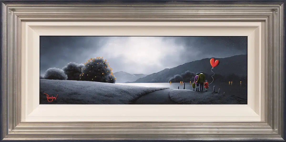 A Family Outing - SOLD by artist David Renshaw - Wyecliffe Galleries