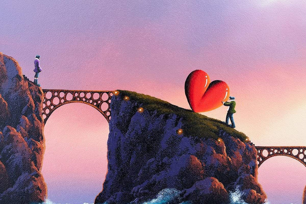 A Gift From Me To You - Original - SOLD by artist David Renshaw - Wyecliffe Galleries