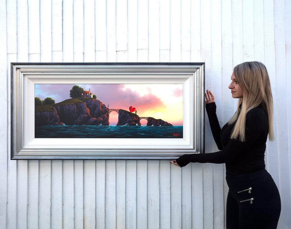 A Gift From Me To You - Original - SOLD by artist David Renshaw - Wyecliffe Galleries