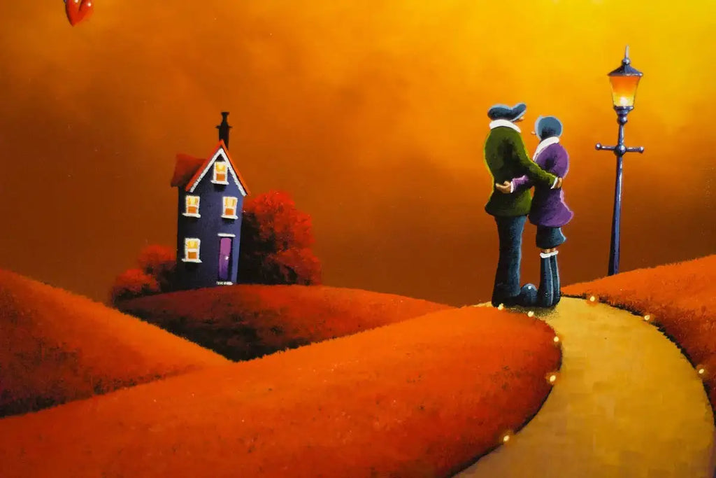 A Golden Moment - SOLD by artist David Renshaw - Wyecliffe Galleries