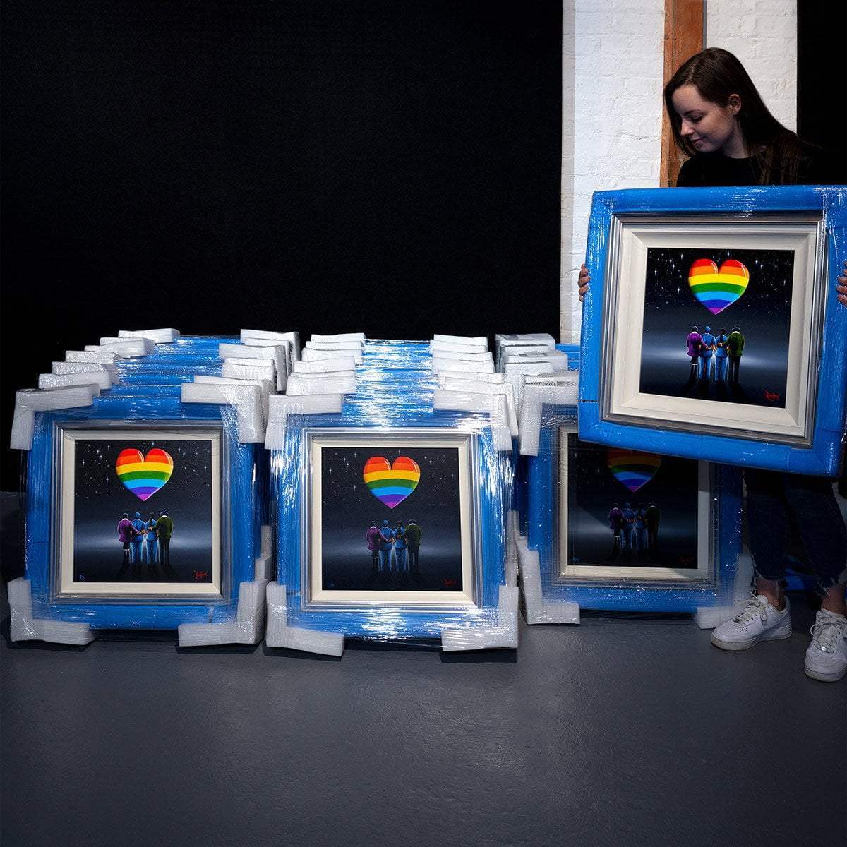 A Heartfelt Thank You - SOLD OUT by artist David Renshaw - Wyecliffe Galleries