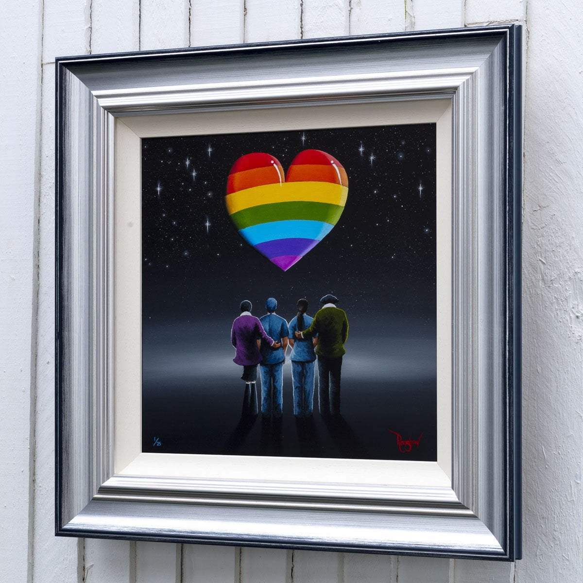 A Heartfelt Thank You - SOLD OUT by artist David Renshaw - Wyecliffe Galleries
