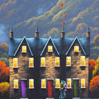 A Home Bursting With Love - Original - SOLD by artist David Renshaw - Wyecliffe Galleries