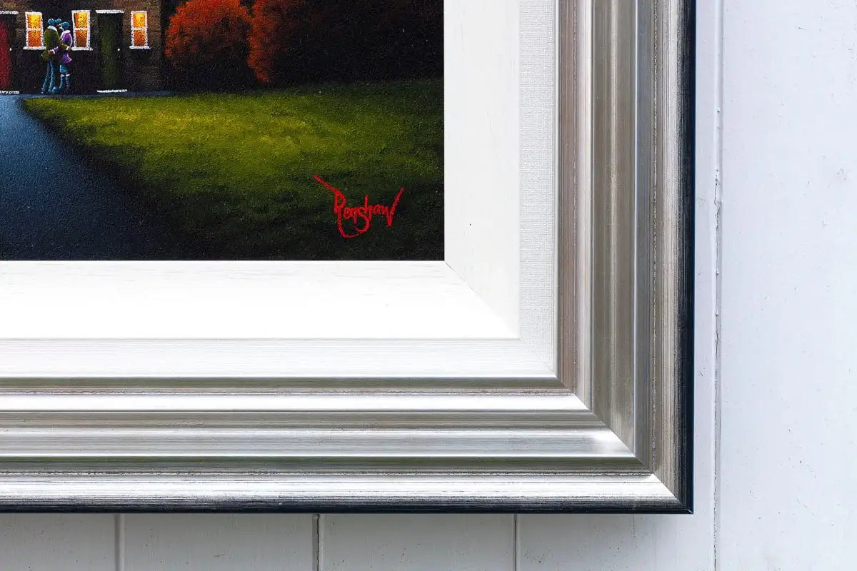 A Home Bursting With Love - Original - SOLD by artist David Renshaw - Wyecliffe Galleries