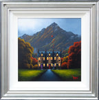 A Home Bursting With Love - Original - SOLD by artist David Renshaw - Wyecliffe Galleries