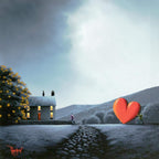 A Home Full Of Love - SOLD by artist David Renshaw - Wyecliffe Galleries