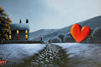 A Home Full Of Love - SOLD by artist David Renshaw - Wyecliffe Galleries