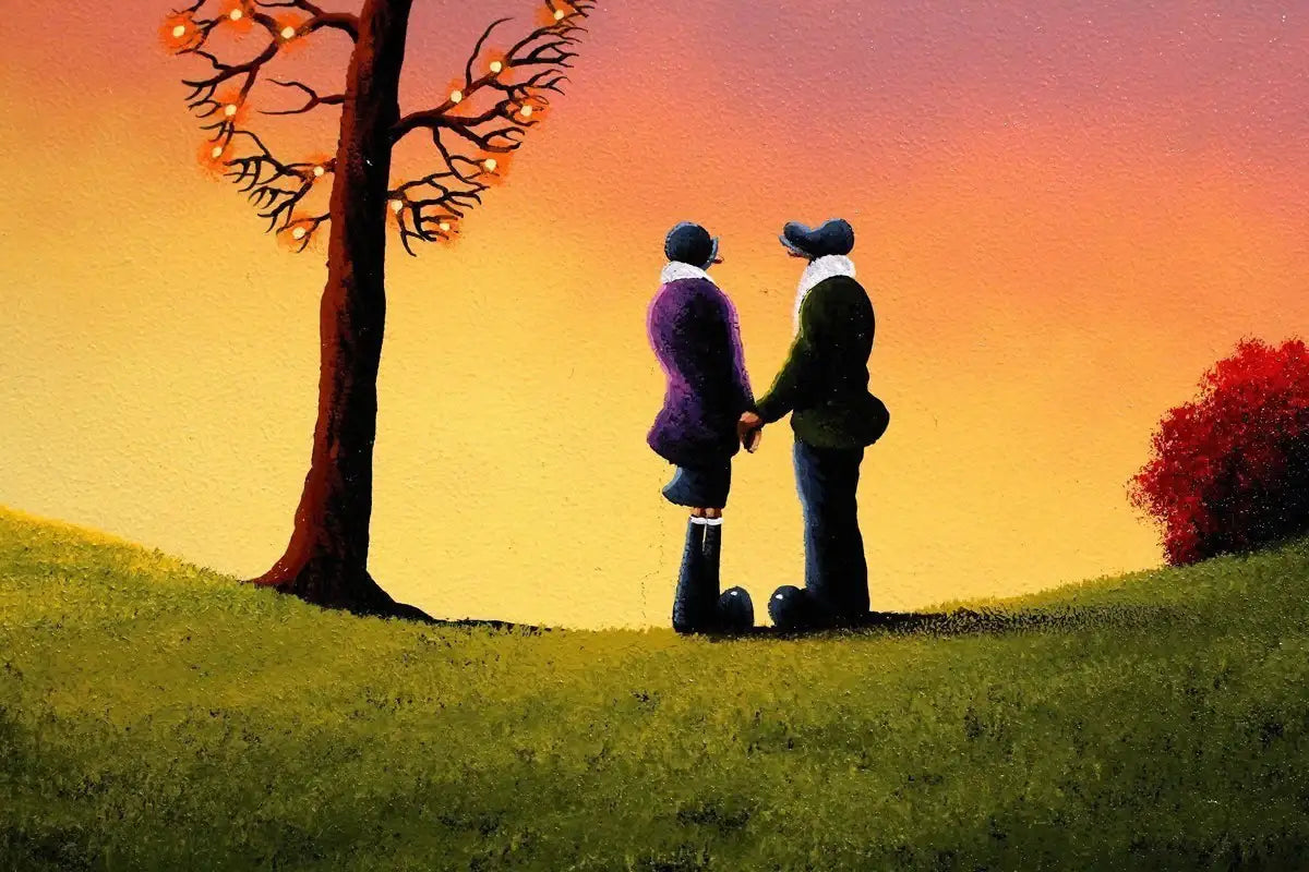 A Home Full of Love - SOLD by artist David Renshaw - Wyecliffe Galleries