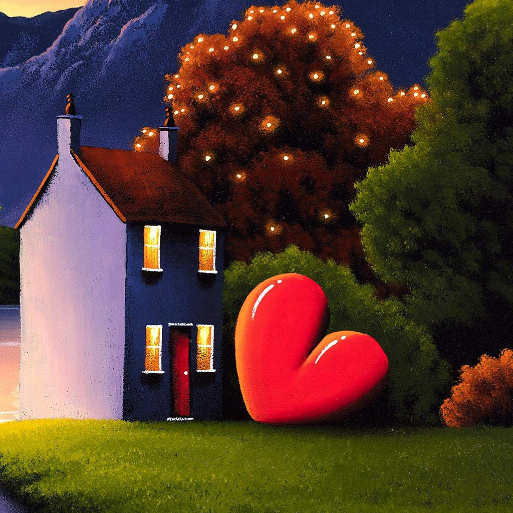 A Love Like Ours - Original - SOLD by artist David Renshaw - Wyecliffe Galleries
