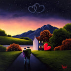 A Love Like Ours - Original - SOLD by artist David Renshaw - Wyecliffe Galleries