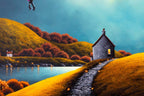 A Love That Carries Us Away - Original SOLD by artist David Renshaw - Wyecliffe Galleries