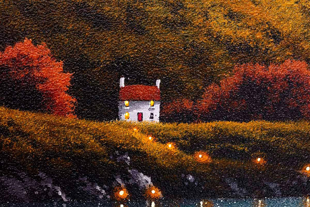 A Love That Carries Us Away - Original SOLD by artist David Renshaw - Wyecliffe Galleries