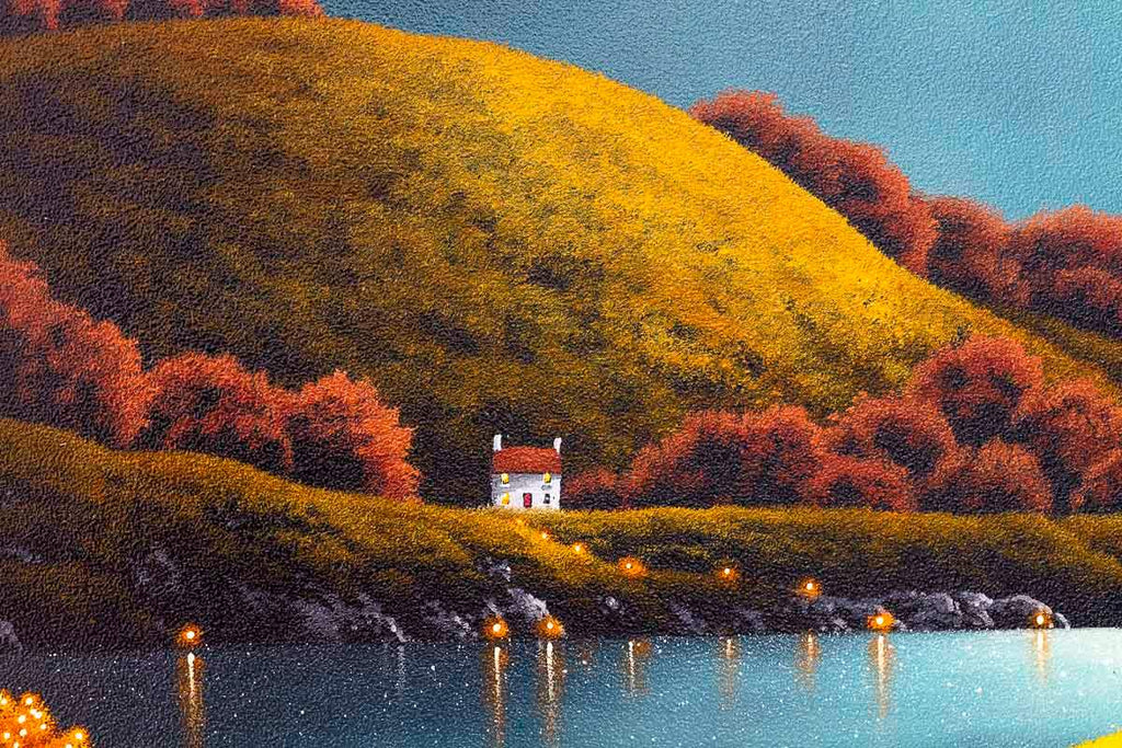 A Love That Carries Us Away - Original SOLD by artist David Renshaw - Wyecliffe Galleries
