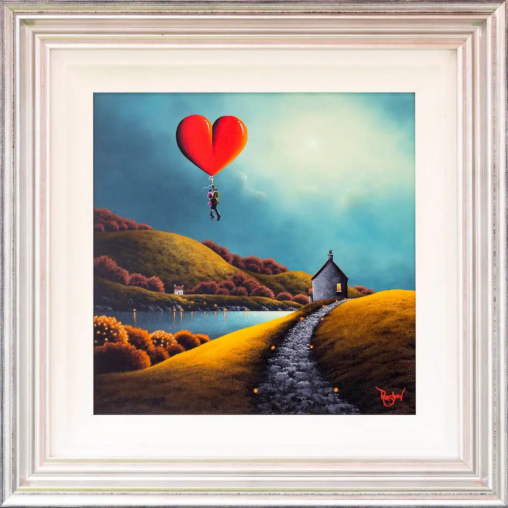 A Love That Carries Us Away - Original SOLD by artist David Renshaw - Wyecliffe Galleries