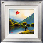 A Love That Flies - Original - SOLD by artist David Renshaw - Wyecliffe Galleries