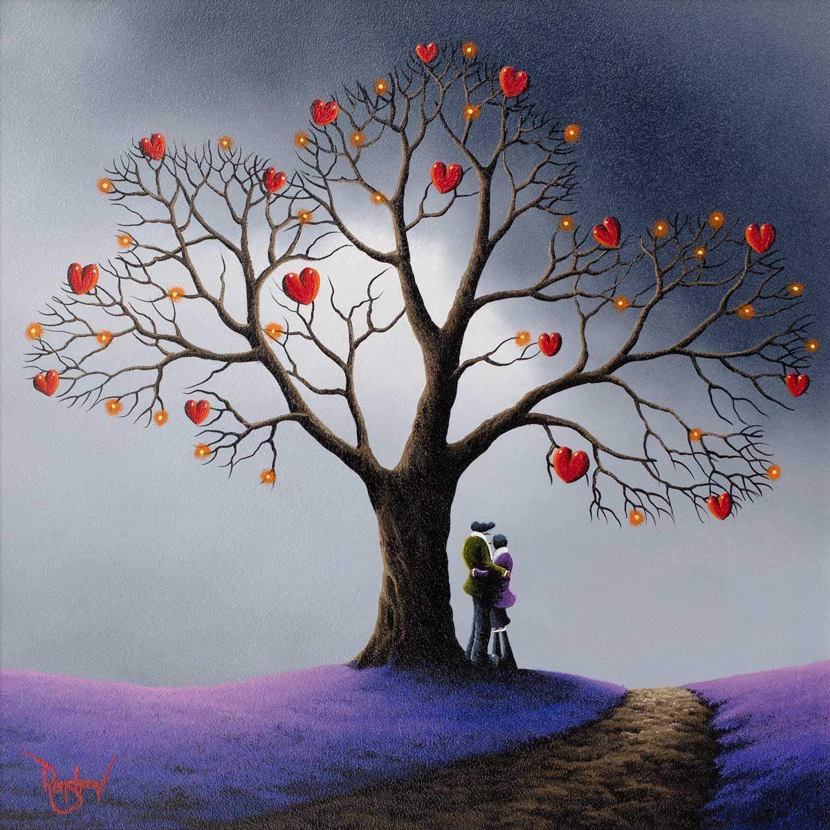 A Love That Grows - Original - SOLD by artist David Renshaw - Wyecliffe Galleries