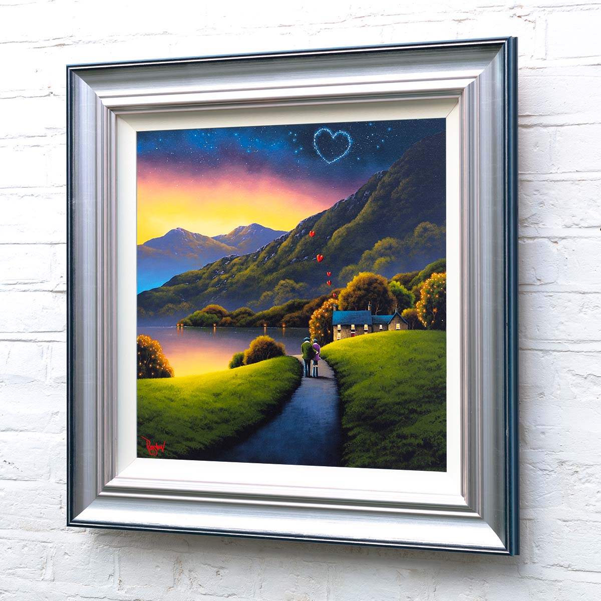A Love That's Written in the Stars - Edition - SOLD by artist David Renshaw - Wyecliffe Galleries