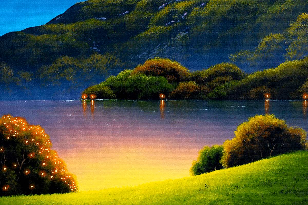 A Love That's Written in the Stars - Edition - SOLD by artist David Renshaw - Wyecliffe Galleries