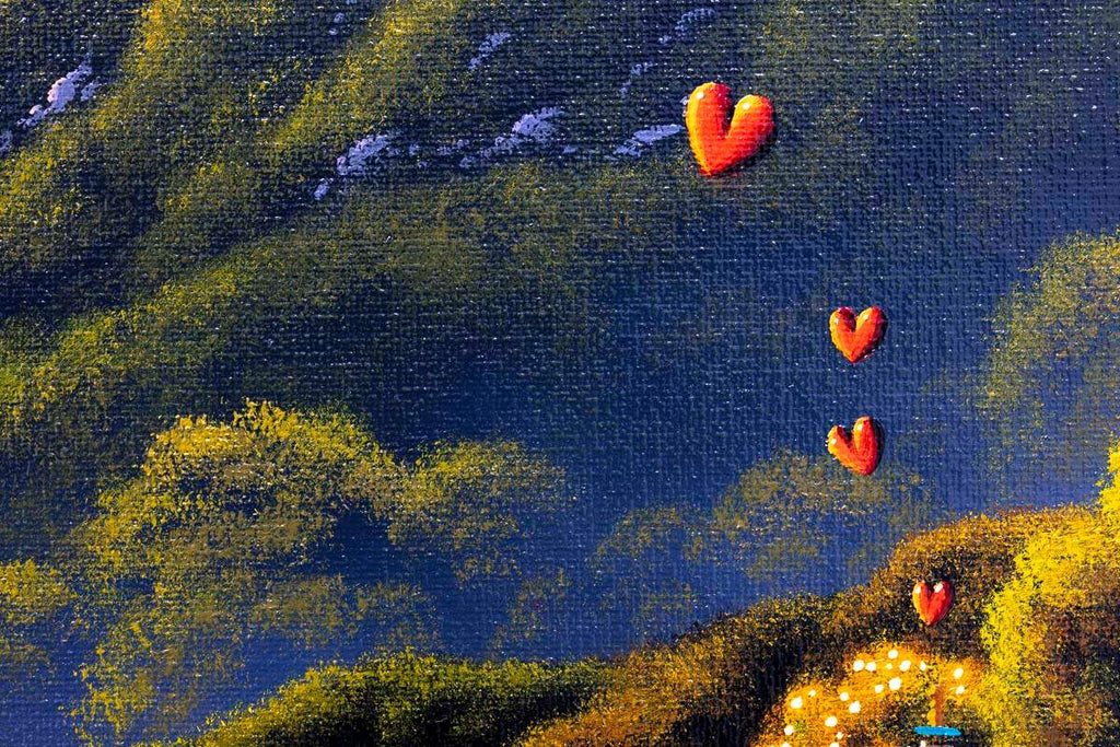 A Love That's Written in the Stars - Edition - SOLD by artist David Renshaw - Wyecliffe Galleries