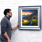 A Love That's Written in the Stars - Edition - SOLD by artist David Renshaw - Wyecliffe Galleries