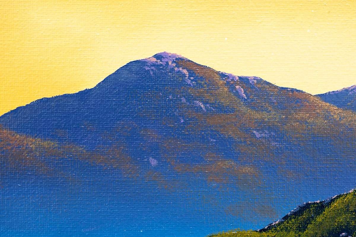 A Love That's Written in the Stars - Original - SOLD by artist David Renshaw - Wyecliffe Galleries