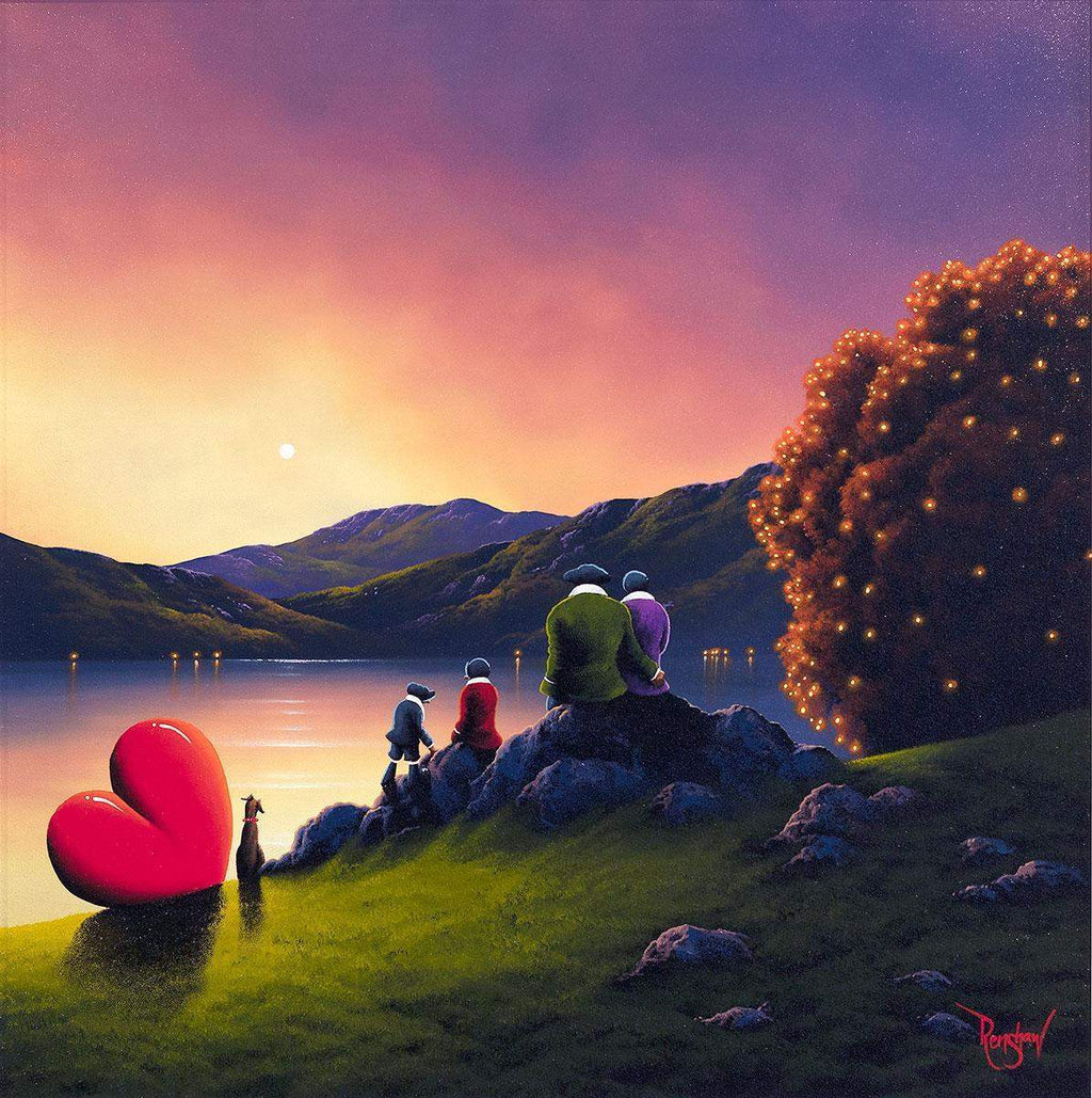 A Moment Like This - Original - SOLD by artist David Renshaw - Wyecliffe Galleries
