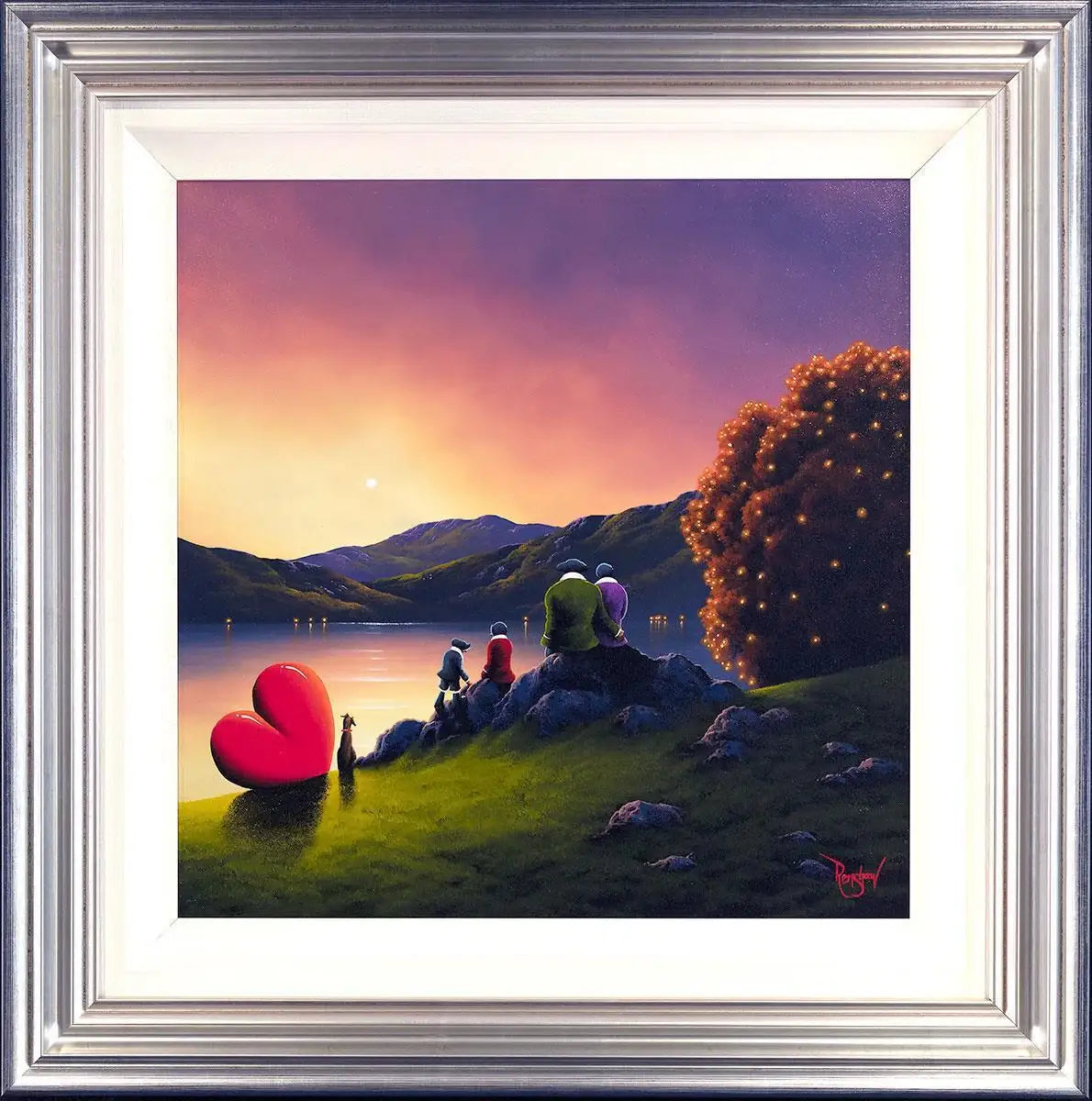 A Moment Like This - Original - SOLD by artist David Renshaw - Wyecliffe Galleries