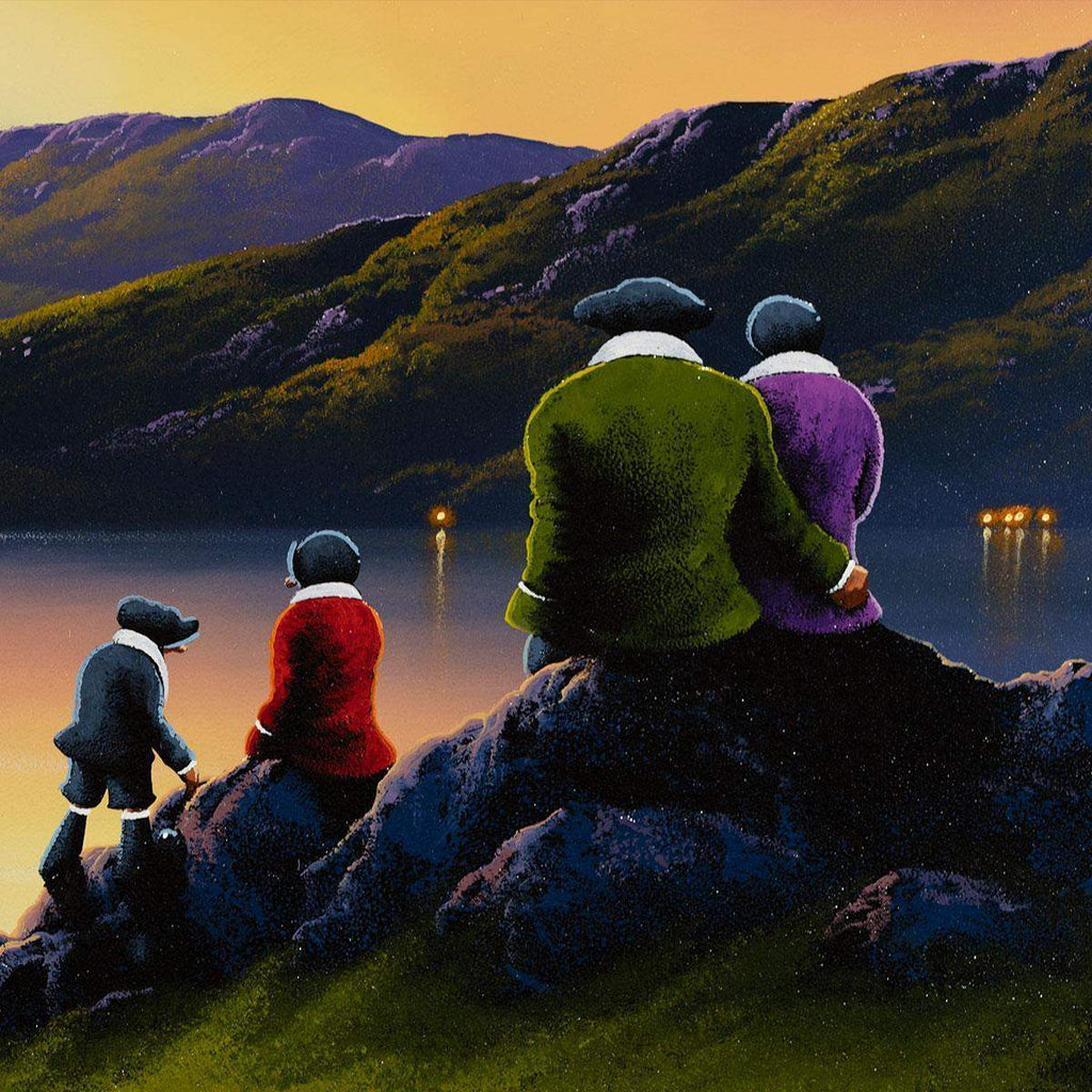 A Moment Like This - Original - SOLD by artist David Renshaw - Wyecliffe Galleries