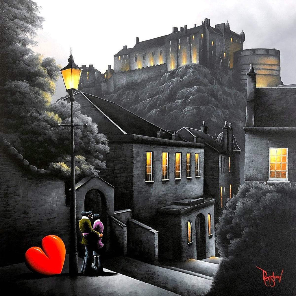 A Moment To Treasure - SOLD by artist David Renshaw - Wyecliffe Galleries